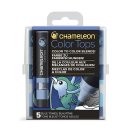 Chameleon Color Tops 5er Set - Blautöne