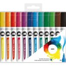 MOLOTOW Aqua Color Brush Marker 12er Set