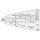 Faber Castell BK 1 Parabelschablone, glasklar