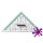 Faber Castell BK 1 Geo-Dreieck groß mit Griff