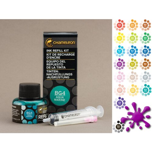 Chameleon Pen Nachfüllset 25ml - OR3 Tangerine