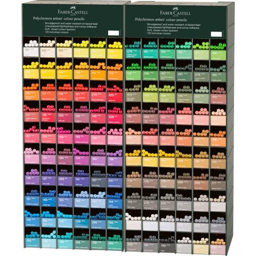 Faber-Castell Polychromos Einzelfarbstift in 120 Farben