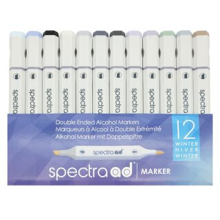 Spectra AD Alkohol Marker - 12 Winter Farben