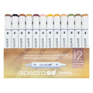 Spectra AD Alkohol Marker - 12 Autumn/Herbst Farben