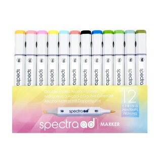 Spectra AD Alkohol Marker - 12 Spring/Frühling Farben